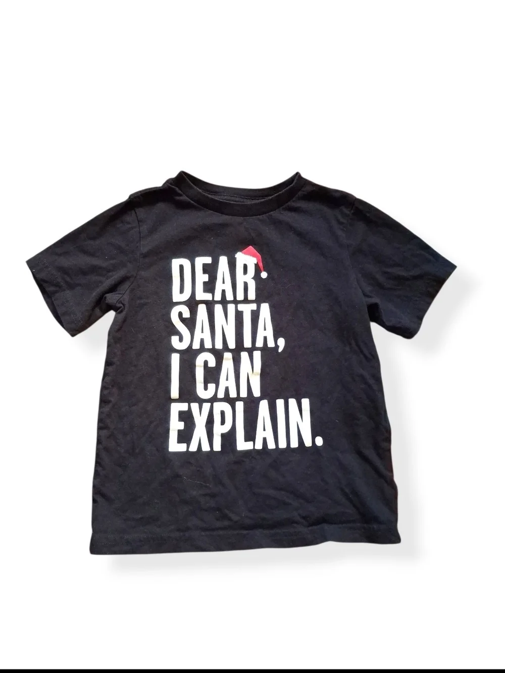 The Children's Place Black Holiday Tee 